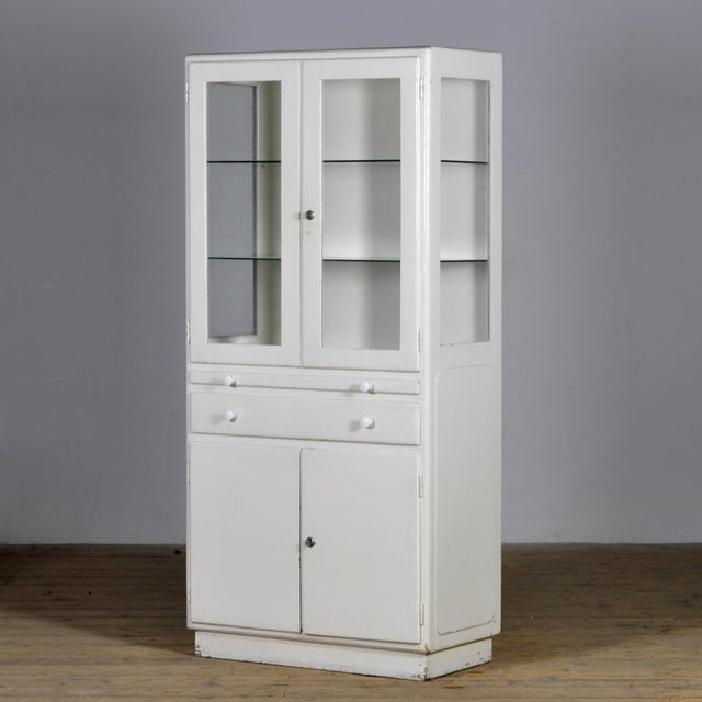 Vintage Wooden Medicine Cabinet, 1950s For Sale - Image 13 of 13