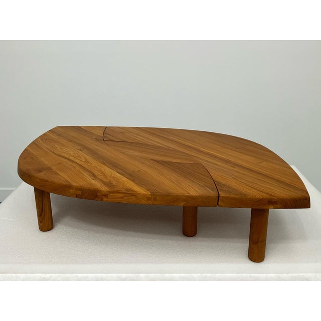 Pierre Chapo Original Wood Coffee Table Mid Century T22c For Sale - Image 11 of 14
