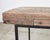 Monumental Reclaimed Wood Plank Top Iron Console 13.5 Ft For Sale - Image 9 of 18
