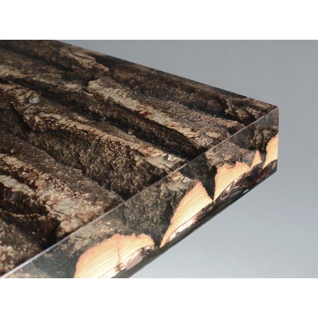 Contemporary Phellem Console Table from Alcarol For Sale - Image 3 of 9