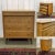 English Chest of Drawers in Oak with Compass Feet, 1970s For Sale - Image 3 of 16