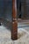 Wood Vintage American Country Farmhouse Mahogany Settee Bench Needlepoint Seat For Sale - Image 7 of 17