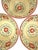 Asian Modern Bat Trang Vietnamese Pho Bowls or Ramen Bowls Hand Painted With Floral and Vine Pattern - Set of 4 For Sale - Image 4 of 9