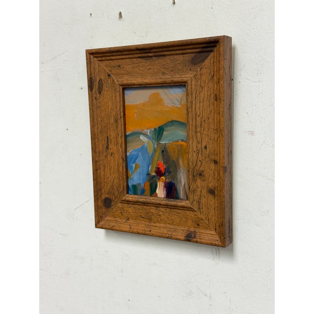 Design Plus Gallery presents a Framed Desert Landscape Artwork. The artwork has tones of colors in the horizon that lend...