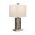 Gray Azure Smoke Accent Lamp For Sale - Image 8 of 8