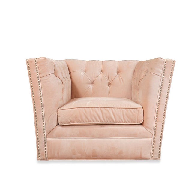Mid-Century Modern Mitchell Gold + Bob Williams Fiona Armchairs, Pair Of For Sale - Image 3 of 5