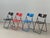 Industrial Vintage Ted Folding Chairs by Niels Gammelgaard for Ikea, 1970s, Set of 4 For Sale - Image 3 of 18