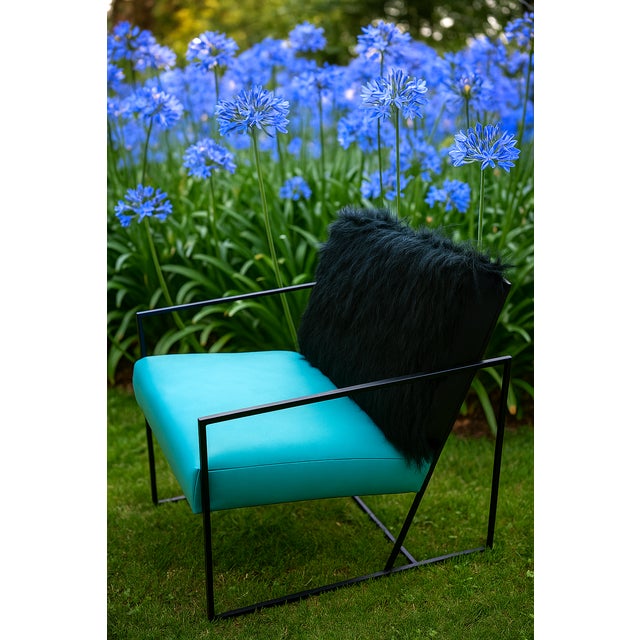Not Yet Made - Made To Order Cosmo Fur Lounge Chair For Sale - Image 5 of 10