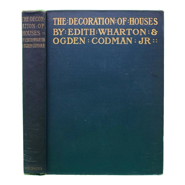 "The Decoration of Houses" 1907 Wharton, Edith & Codman, Ogden Jr For Sale