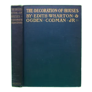 "The Decoration of Houses" 1907 Wharton, Edith & Codman, Ogden Jr