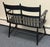 American Vintage Paint Decorated Hitchcock Style Bench For Sale - Image 3 of 7