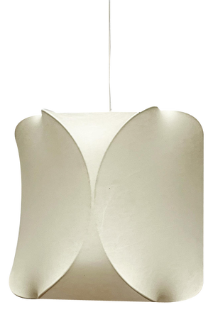 Mid-Century German Cocoon Pendant Lamp from Goldkant Leuchten, 1960s