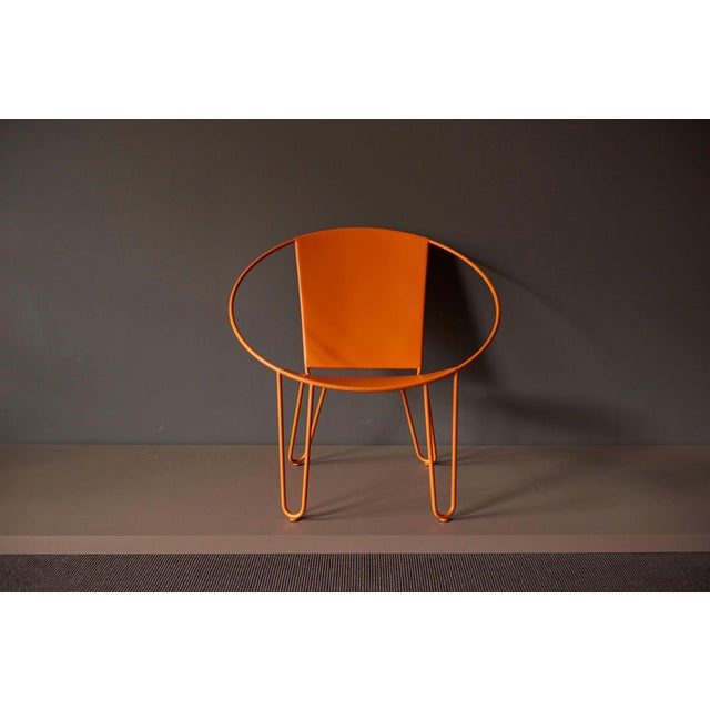 This chair is created by hand in Santa Cruz, CA, USA and signed by the artist. The frames are made of 304L stainless...