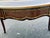 Wood 1960s French Louis XV Rococo Bureau Plat Writing Desk For Sale - Image 7 of 10