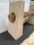 Sculpted Hand Plastered + Glass Console Table For Sale In San Francisco - Image 6 of 11