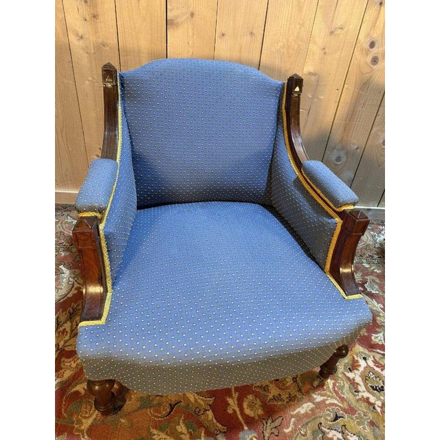 Period: 19th century Style: Consulat, Empire Condition: Perfect condition Material: Solid wood Length: 70Width: 60Height:...