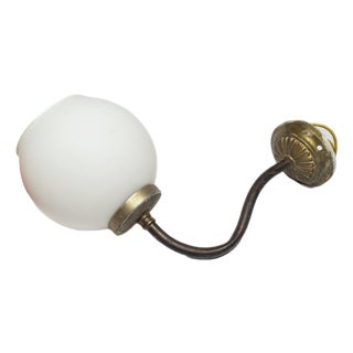 Art Nouveau Style Wall Lamp, Poland, 1950s For Sale
