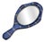 Antique 20th Century Continental Silver & Lapis Lazuli Mounted Miniature Mirror, 1900 For Sale