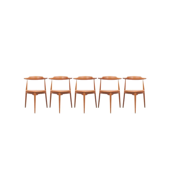 FH4104 Heart Chair by Hans J. Wegner for Fritz Hansen For Sale