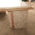 2-Tone Travertine Coffee Table For Sale - Image 17 of 18