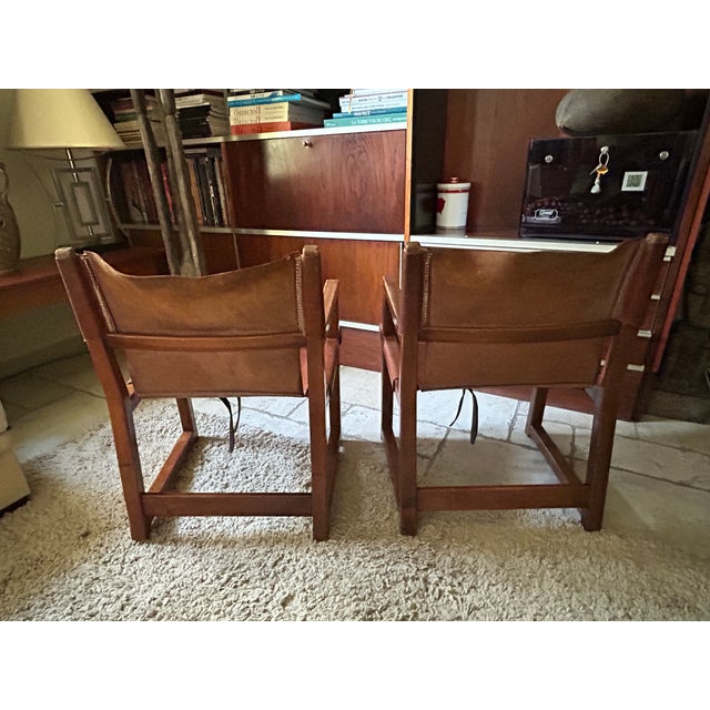 1950s Vintage Armchairs by Paco Muños, 1959, Set of 2 For Sale - Image 5 of 14
