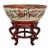 Exhibition Scale Japanese Kutani Porcelain Punch Bowl, Meiji Period, Circa 1880–1900 (Watano) For Sale