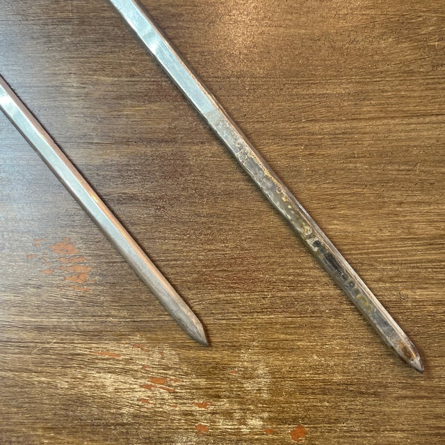 A Pair of Vintage Spanish Ceremonial Rapier-Style Swords! For Sale - Image 11 of 11