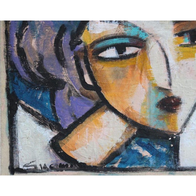 Hidden Portraits XXVII, 1980s-1990s, Acrylic on Canvas For Sale - Image 8 of 12