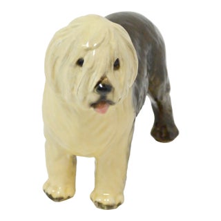 1930s English Sheepdog Figurine Mortens Studio For Sale