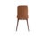 Coco Cognac Leather and Walnut Chair by Morica Design For Sale - Image 9 of 10