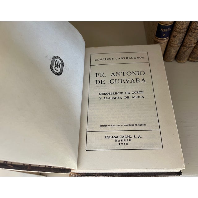 Spanish Books in Fine Bindings - 9 Volumes For Sale - Image 9 of 12