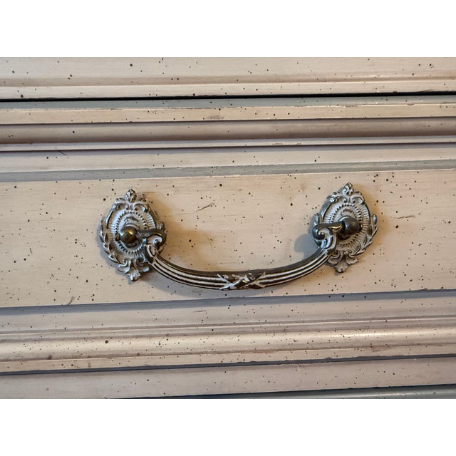 French Country Dixie Furniture French Country Vintage Dresser For Sale - Image 3 of 9