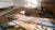 1930s Multi Geometric Folk Art Antique American Hooked Rug 6' X 8'9" Woven Wool Carpet For Sale - Image 14 of 15
