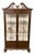 Chippendale Style Mahogany Display Cabinet, 1900s For Sale