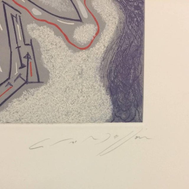 André Masson, Femme Edition 31/50, 1960s, Etching For Sale - Image 3 of 5