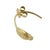 2020s Oro 18k Gold Diamond Hook Earrings, A Pair For Sale - Image 5 of 8