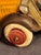 Metal Antique Hubley Terraplane Cast Iron Coupe Toy - 3.75" Orange Streamlined Series For Sale - Image 7 of 18
