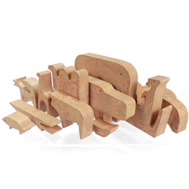 Complete Boxed 16 Animali Puzzle Set by Enzo Mari for Danesse Milano For Sale - Image 12 of 12