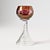 Set of four Swedish, early 20th century, Romer type glasses. This piece is attributed to the mentioned designer/maker. It...
