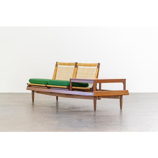 Danish Modern TV Bench Sofa by Hans Olsen Bramin, Denmark, 1960s For Sale - Image 4 of 9