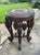 Antique Anglo-Indian Hand-Carved Elephant Side Table With Bone Inlay For Sale - Image 4 of 18