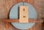 Mid-Century Modern Round Mirror With Sculptural Carved Walnut Accent For Sale - Image 12 of 17