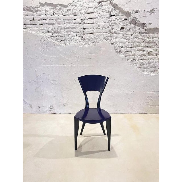 Karina Chairs by J. Mancini & G. Fois-Dorell for Sawaya & Moroni, 1990s, Set of 2 For Sale - Image 4 of 18