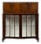 Antique 20th Century Figured Walnut Fitted Cabinet For Sale