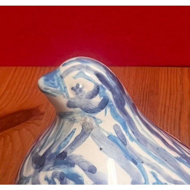 Florentine Ceramic Birds, 1970s, Set of 2 For Sale - Image 9 of 17
