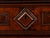 Italian 1800s Walnut Commode with Three Drawers and Raised Diamond Motifs For Sale - Image 4 of 12