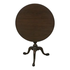 Kittinger Hn-6 Historic Charleston Mahogany Tilt Top Table