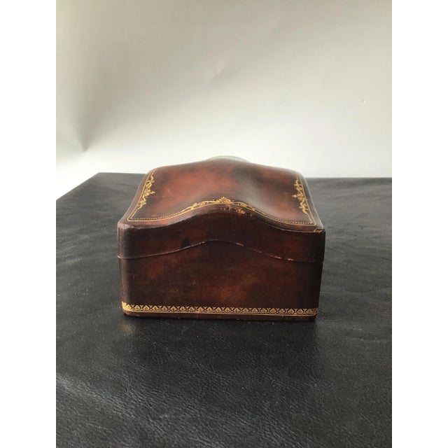 Animal Skin 1960s Italian Leather Box For Sale - Image 7 of 12