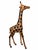 Vintage Leather-Clad Giraffe Figurine For Sale - Image 12 of 12