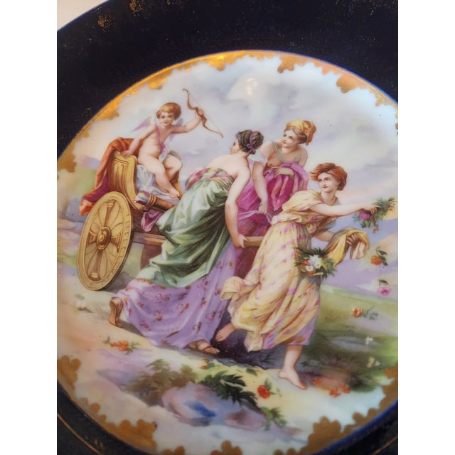 Neoclassical Late 19th Century Rosenthal & Co Decorative Plate For Sale - Image 3 of 5